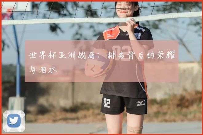 世界杯亚洲战局:排名背后的荣耀与泪水