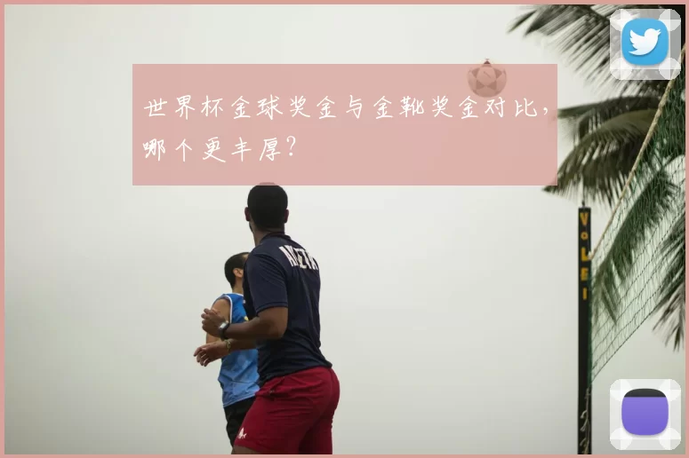 世界杯金球奖金与金靴奖金对比，哪个更丰厚？