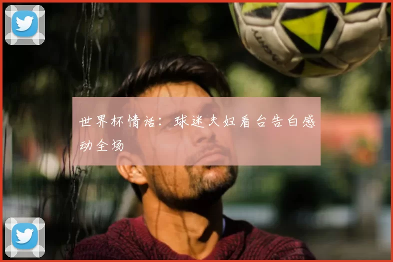 世界杯情话:球迷夫妇看台告白感动全场